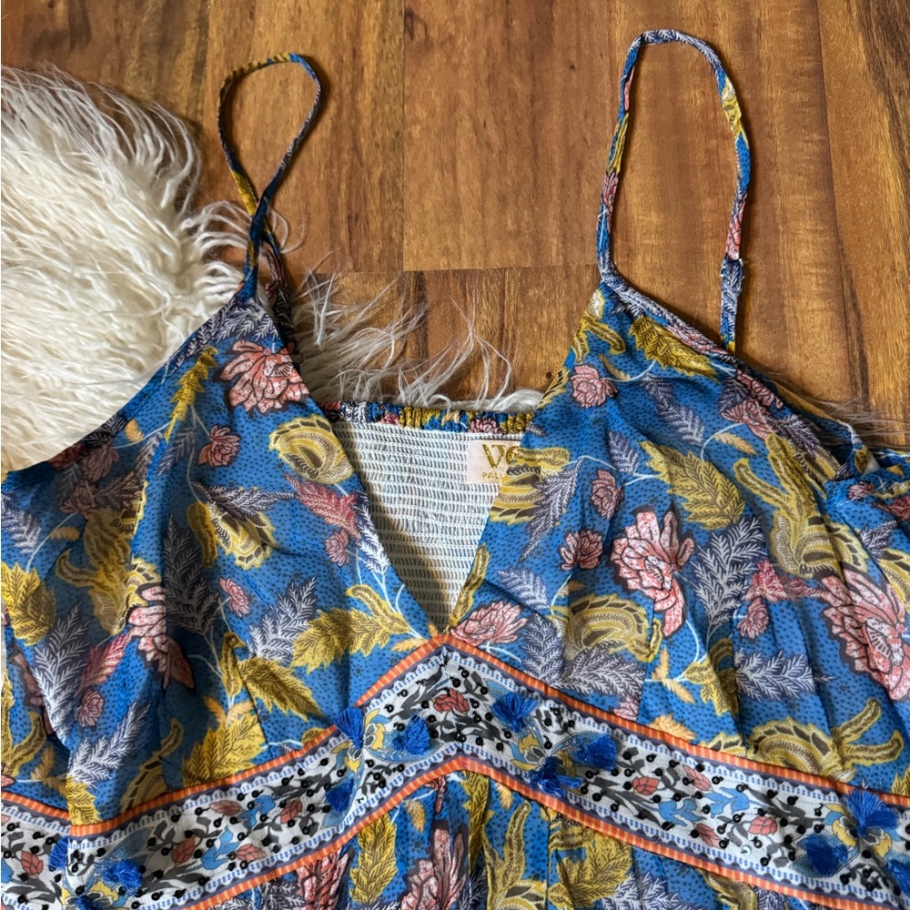 Anthropologie Verb By Pallavi Singhee Vineyard Tiered Maxi Dress - Picture 6 of 10